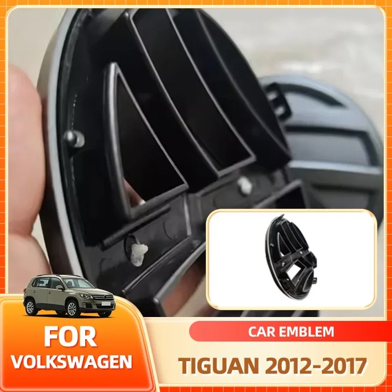

Эмблемы, колпаки-концентраторы, 2 шт., 3D ABS, передний логотип автомобиля, значок на решетку багажника, сменные аксессуары для автомобиля для Tiguan 5N0853601 5ND853630