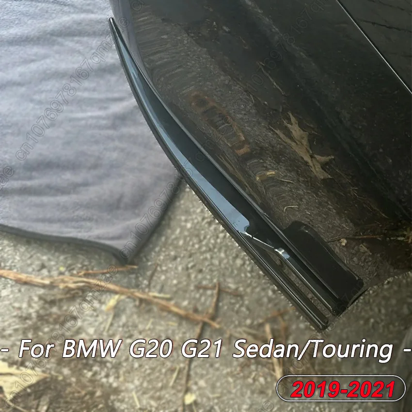 

Диффузор заднего бампера, боковые разветвители для BMW 3 серии G20 G21 седан/туринг 320i 325i 330i 2019-2021, глянцевый черный комплект кузова, тюнинг