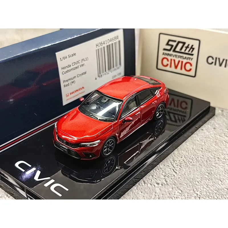 Hobby Japan 1:64 Scale Civic FL1 Alloy Car Model Collection Ornaments Decoration Toy