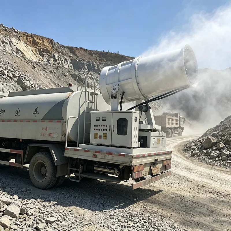 30M Environment Protection Fog Cannon Auto Swing Dust Removal Machine