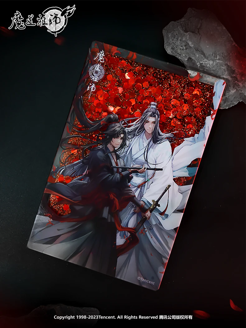 Grandmaster of Demonic Cultivation Fifth Wei Wuxian Lan Wangji Anniversary Series Anime Shikishi Badge Acrylic Stand Model MDZS