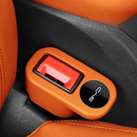 For BYD Han Ev Tang Dm/Qin PLUS/Song Pro/MAX/Yuan Seat Belt Socket Protective Cover Holder TPE Automotive Interior Accessories