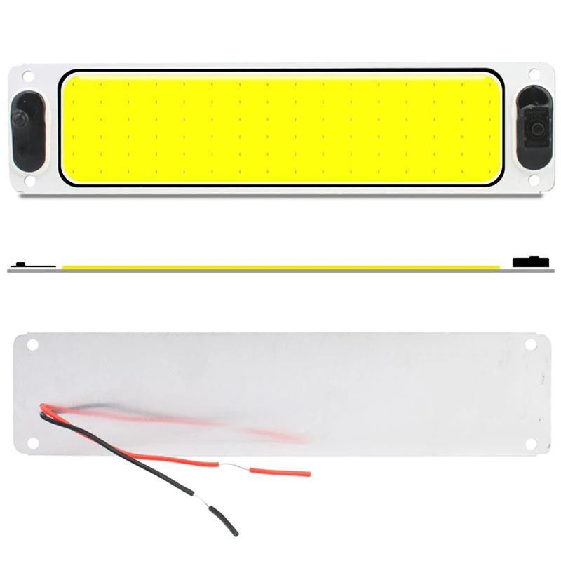 12V 24V Bulb LED COB Strip Diode Truck Lamp for Auto Car Bulbs Reading Lights House Lighting Independent Switch