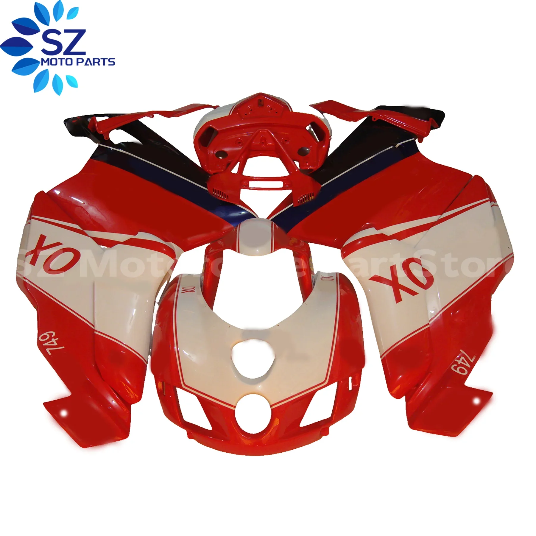 

For DUCATI 749 999 2005 2006 Motorcycle Fairing Kit ABS Injection Molded Plastic Shell Bodywork