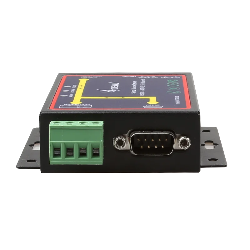 산업용 RJ45에서 RS232 RS485 422 이더넷 10/100m에서 DB9 남성 컨버터 다기능 장치 DC9-54V