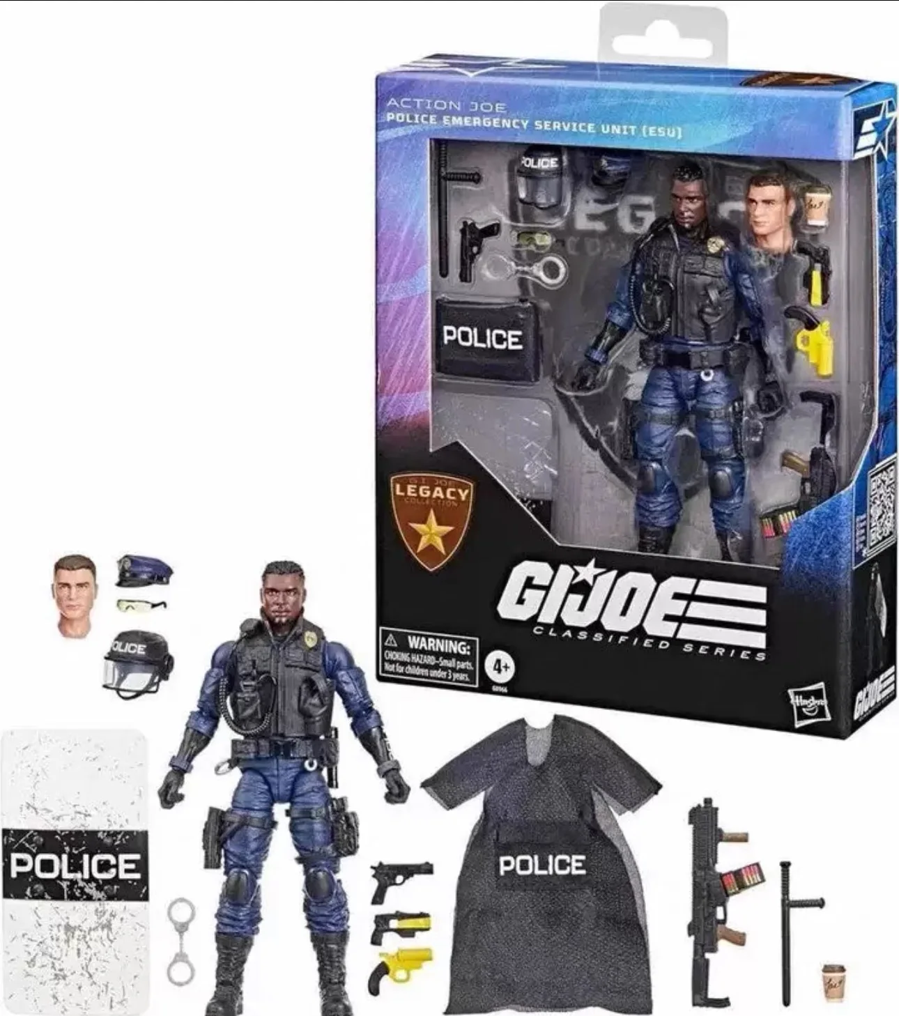 

New In Stock G.I. Joe Gi Joe Classified Series 6" Legacy Collection Police Emergency Service Action Figure Model Toy Hobby Gift
