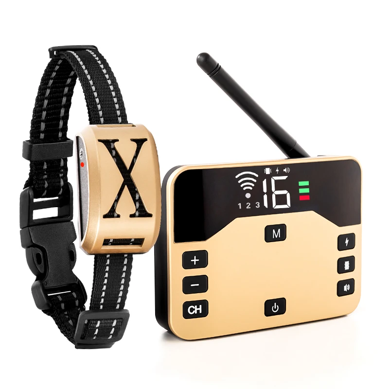 WXRPET 2-in-1 Wireless Dog Fence and Remote Training Collar 10
