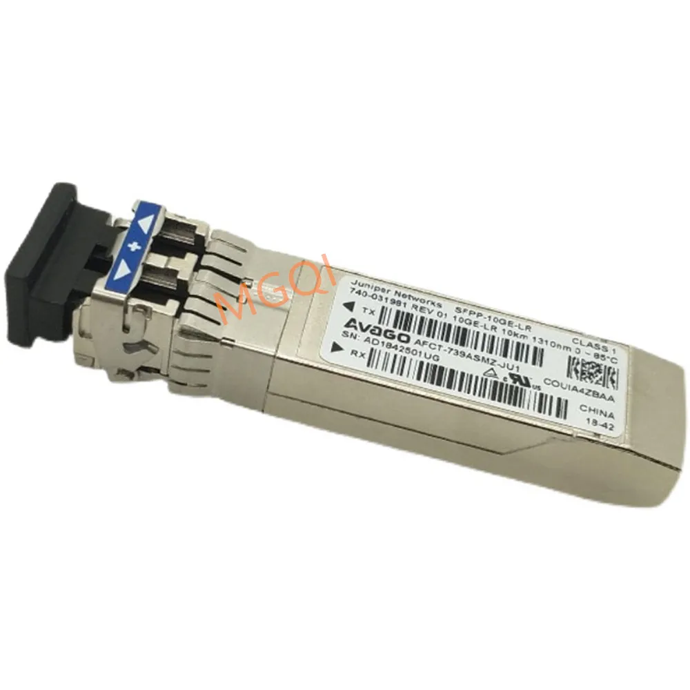 Juniper 10g SFP Single mode/740-031981/AFCT-739ASMZ-JU1/SFPP-10GE-LR/1310NM 10km fiber switch/10G fiber module adapter