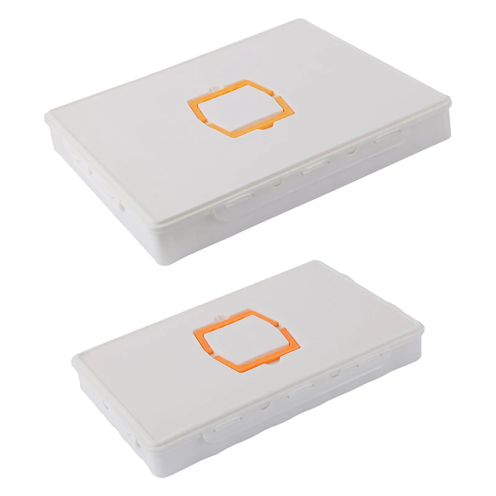 

Paint Palette Empty Palette Multifunctional with Handle Watercolor Painting Tray Arts Paint Box for Home Studio Office Adult
