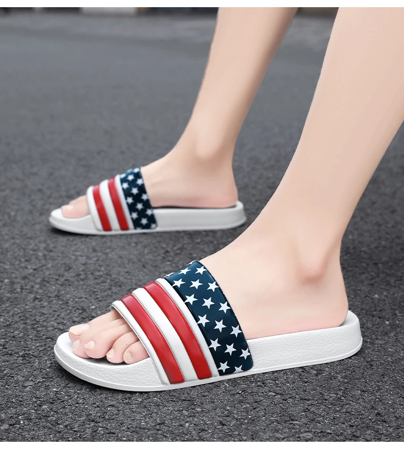 Plus Größe Männer Indoor Hause Hausschuhe Männlich Weichen Bequemen Bad Pantoffel männer EVA Flache Dicke Plattform Outdoor Strand Sandalen sommer – Detail 11