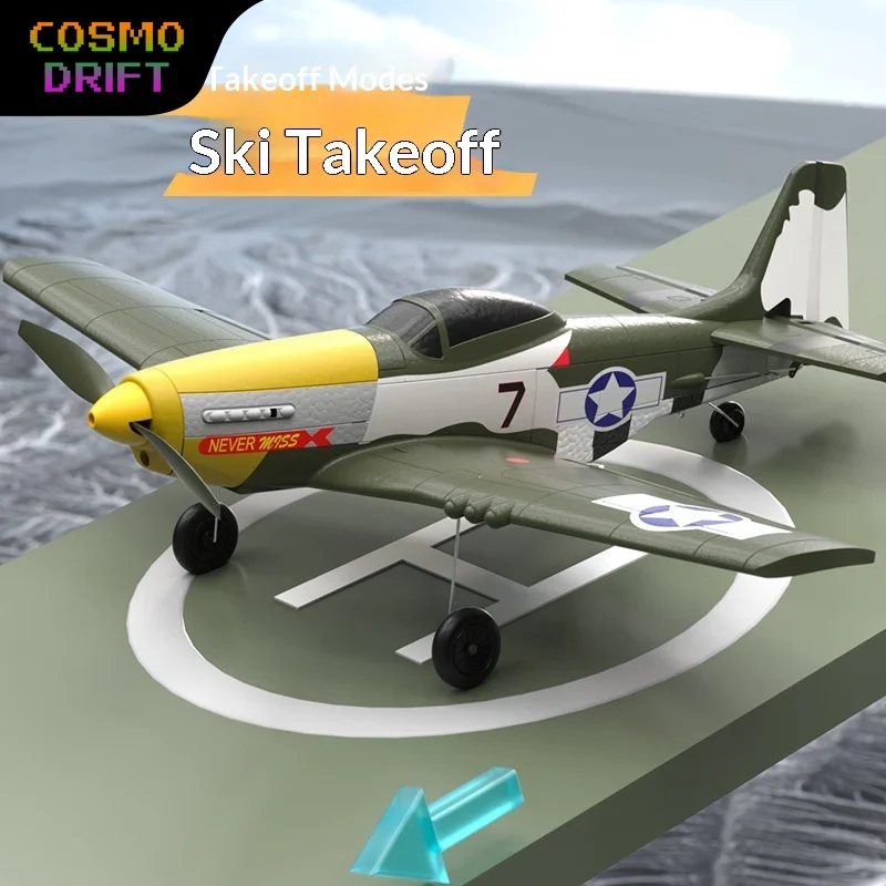 

Hot W551 2.4G 4CH Remote Control Fighter Jet One Key Aerobatics Fixed Wing Airplane EPP Foam RC Aircraft Toy for Outdoor Play