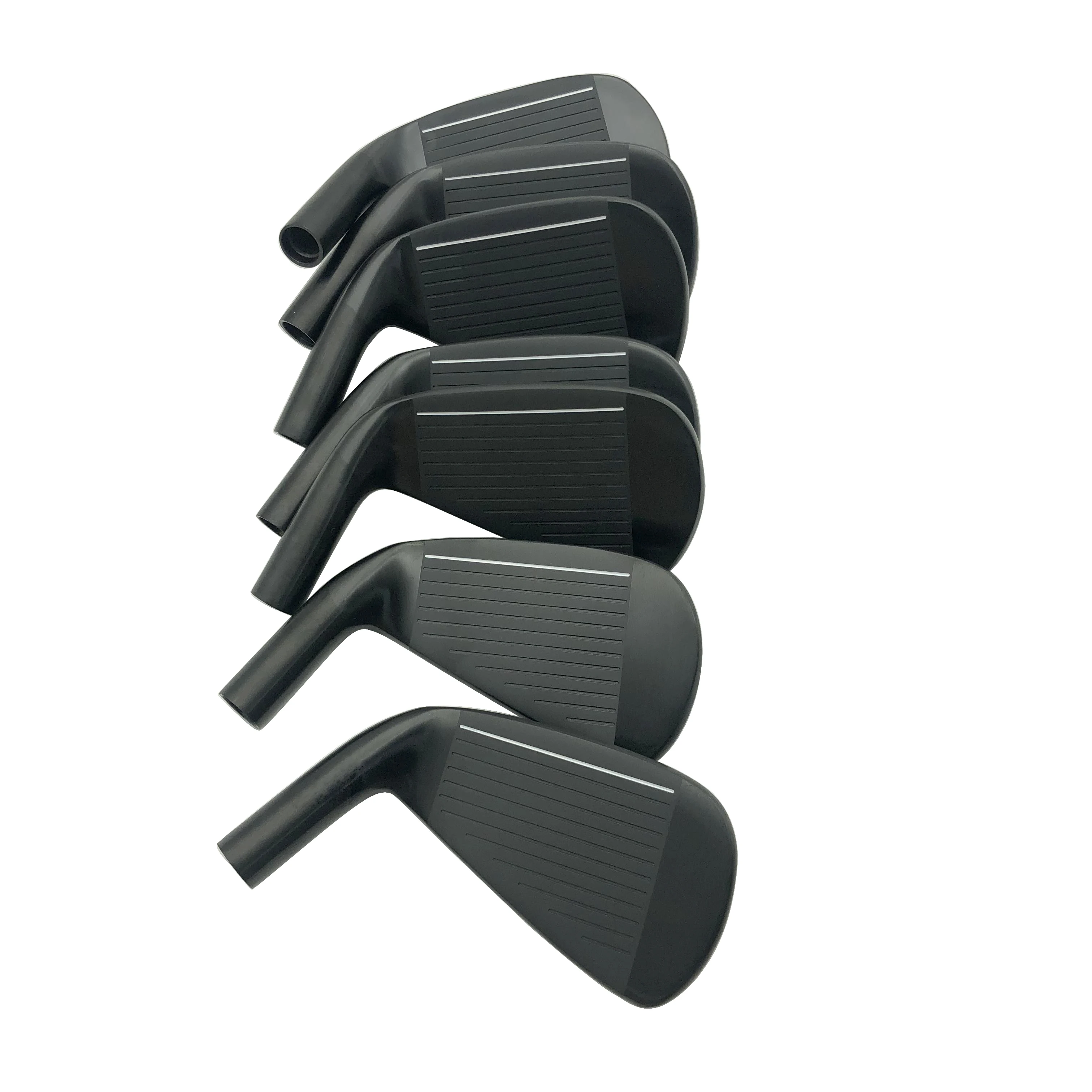 وصول جديد أسود اليد اليمنى الفولاذ المقاوم للصدأ مخصص # مجموعة مكواة الجولف 4-P مكاوي الجولف لنوادي الجولف #3