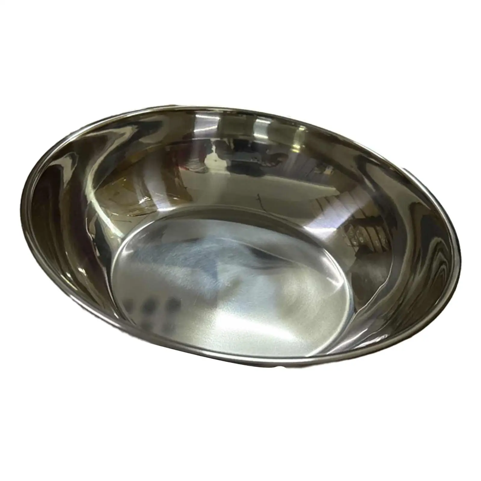 Dinner Buffet Server Basin,Stainless Steel Basin, Cutlery Container Basin, Washing Basin for Pasta Grains Storing Cooking