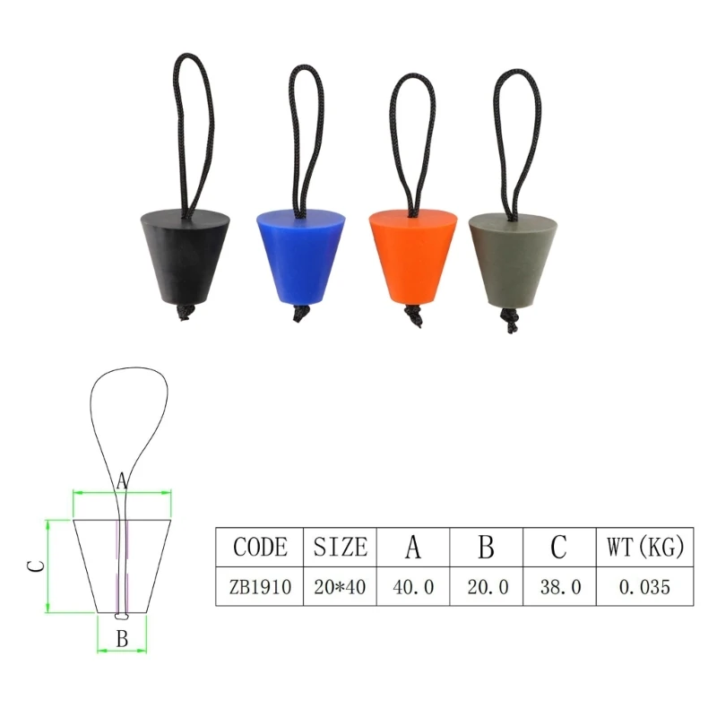 6 Stuks Marine Scupper Stoppers Scupper Stekkers Bungs Voor Kajak Kano Boten Afvoer Gaten, Universele Draad Afvoer Plug