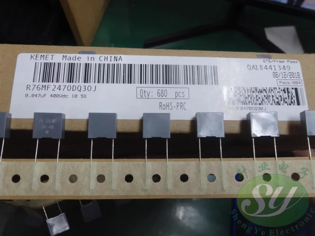 

20PCS AV R76MF2470DQ30J 0.047uf/400V 47nf 473 New film capacitor 10MM