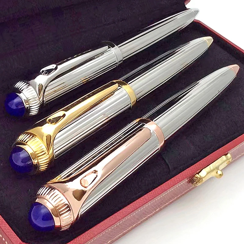 

AGD Roadster CT Classic Ballpoint Pen Fish Scale Brushed Metal Texture Writing Smooth Unique Luxury Gift Refills Plush Pouch