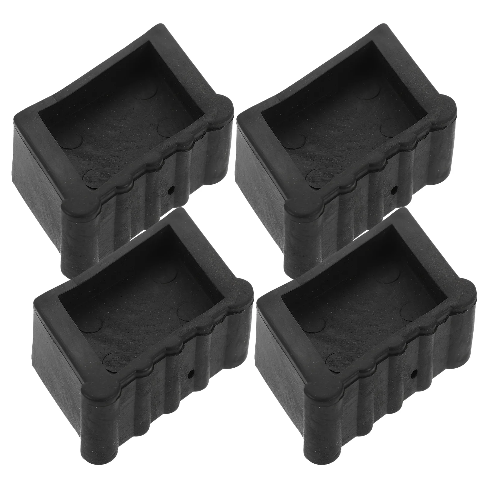 

4 Pcs Ladder Foot Cover Pad Ladders for Home Household Fence Rubber Extension Caps Non-slip Pads