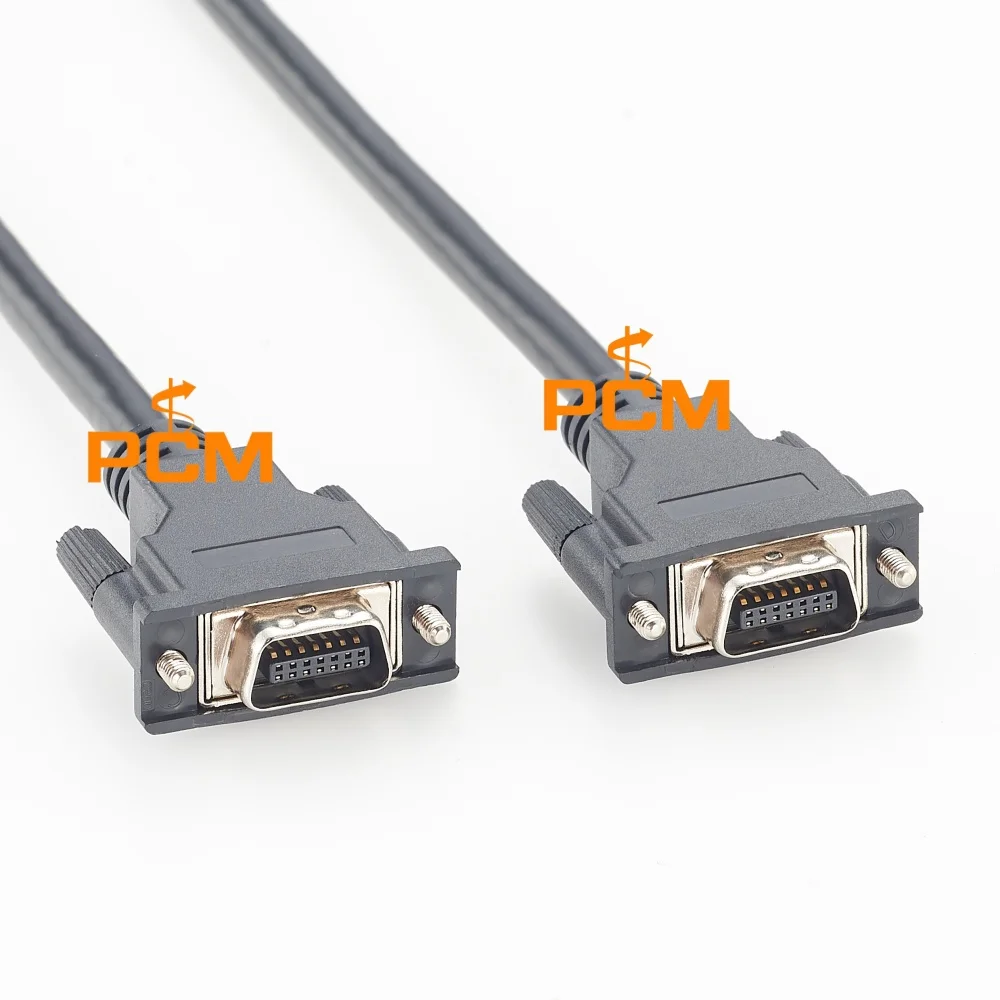 HPCN14 MDR 14-Pin-Kabel, Stecker-zu-Stecker, Schraubverriegelung, SCSI-Kabel für Servoantrieb, Bewegungssteuerung, industrielle Anwendung – Detail 2