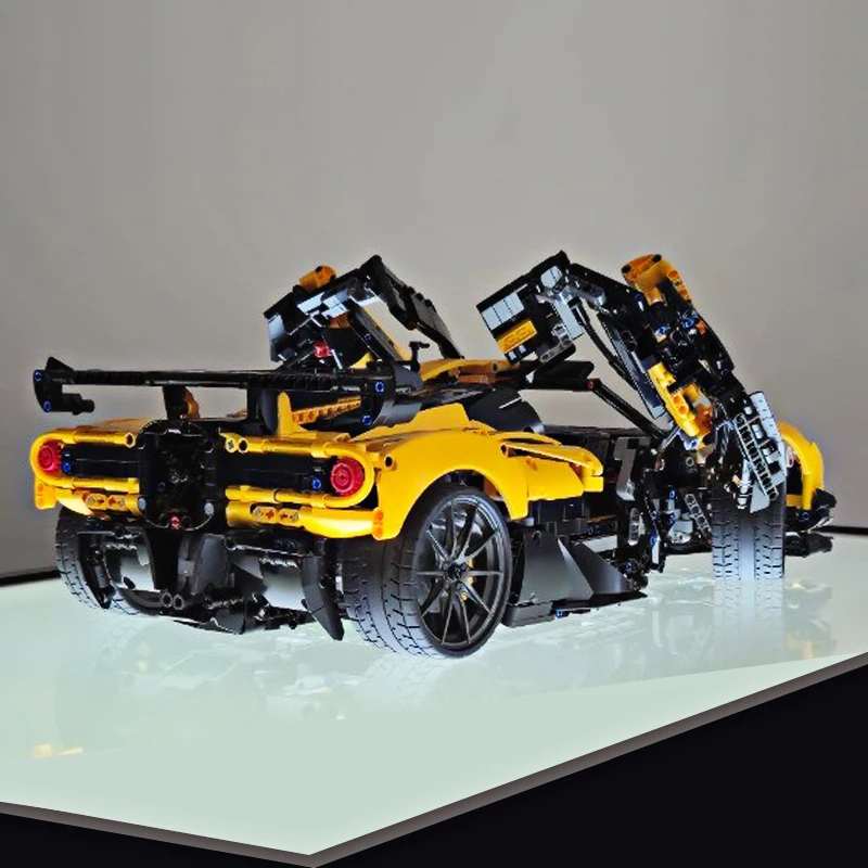 DIY Speelgoed Montage MOC 215951 Gepersonaliseerde Luxe Technische Super Sprots Auto Model Bouwstenen Baksteen Kerstcadeaus Voor Kinderen