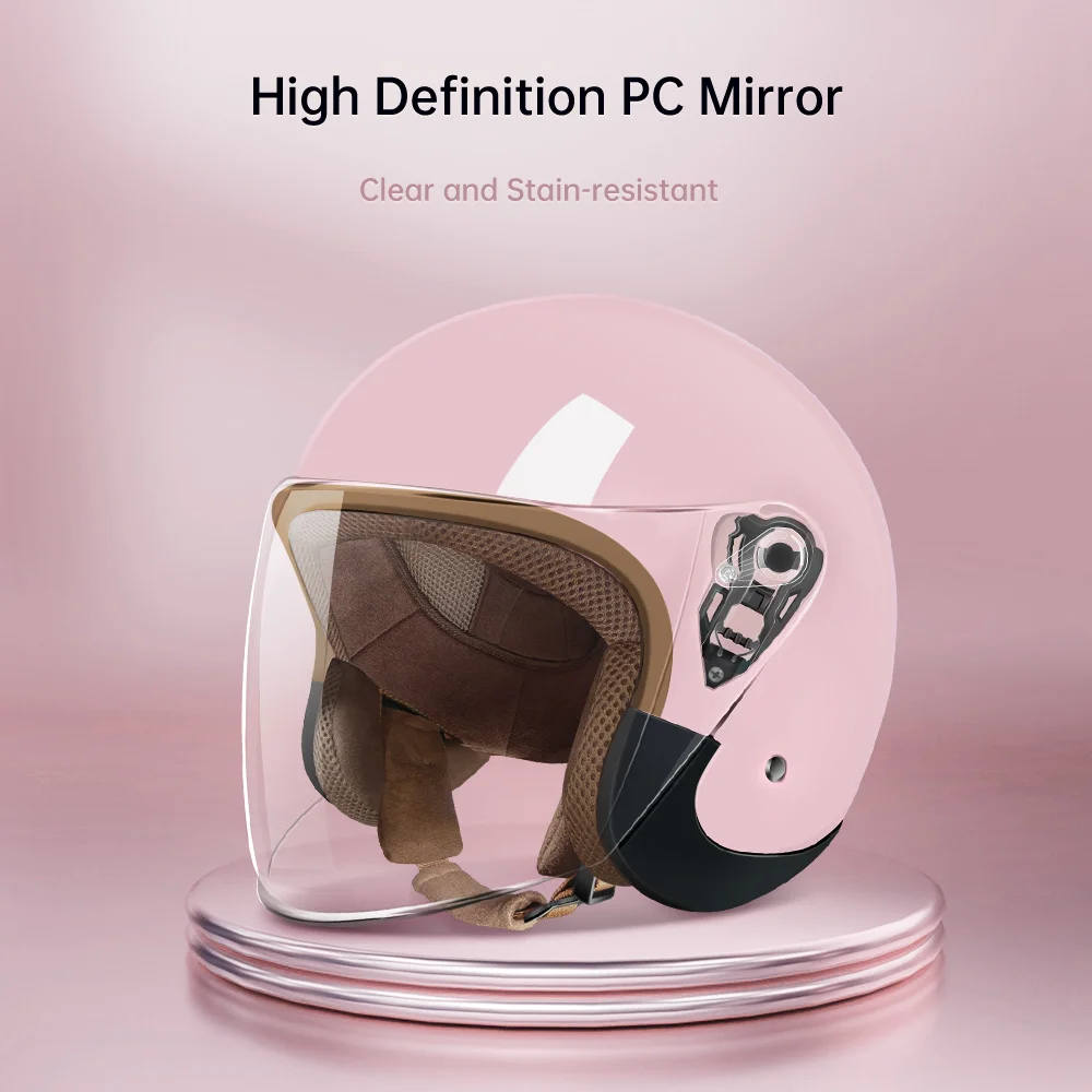 

2025 Motorcycle Helmet for Men Women Classic Retro Scooter Half Helmet Ultralight Cycling Helmet Bike Bicycle