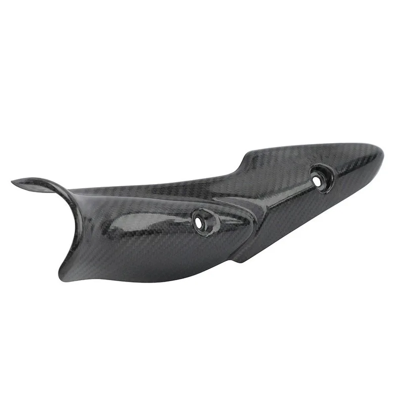 Carbon Fiber Auspuff Hitzeschild Anti-Verbrühungen Shell Escape Schalldämpfer Schutz Abdeckung für Kawasaki Z900