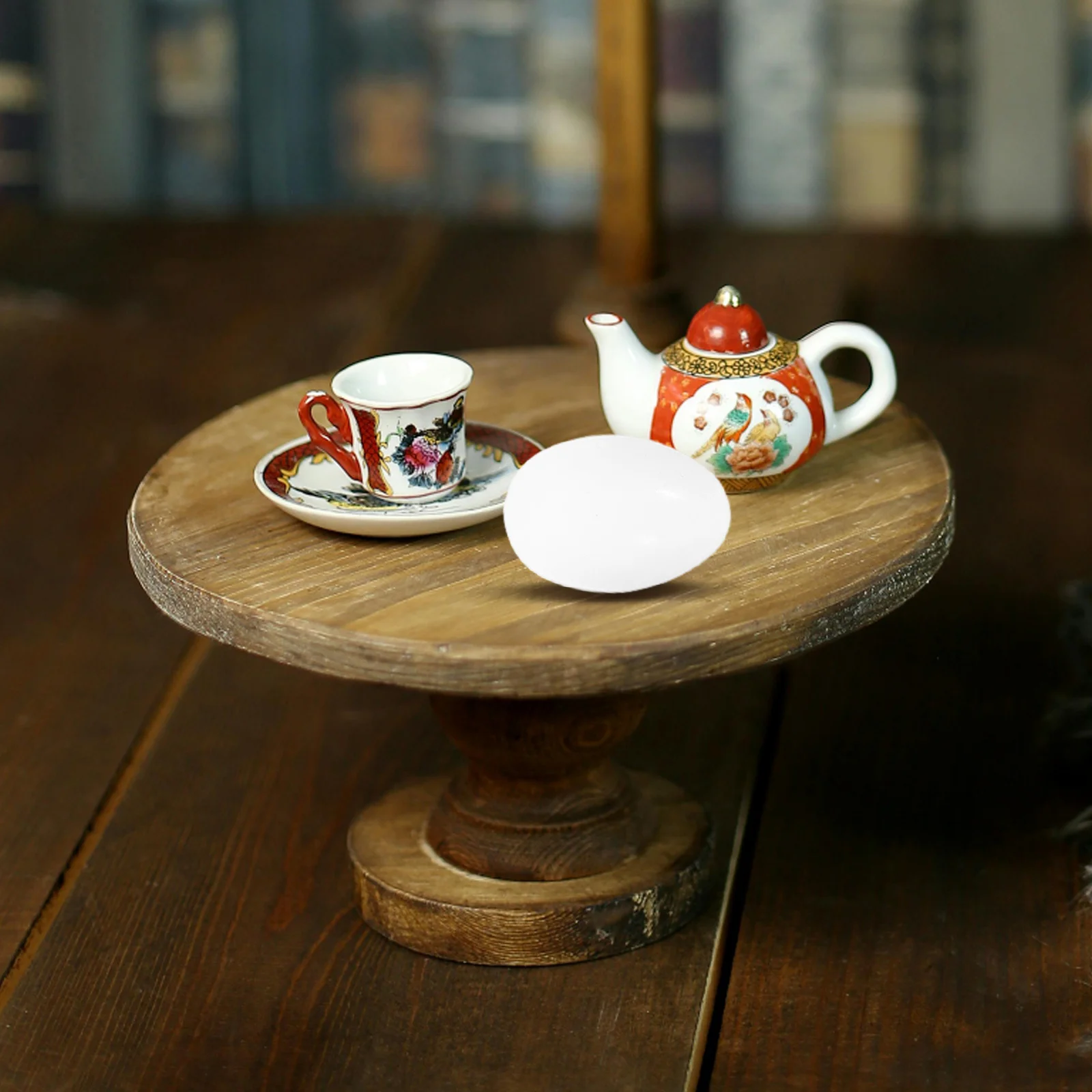 36pcs Miniature Miniature Egg Ornaments For Dollhouse Kitchen Decor Micro Scene Ornaments Kids Educational Fake Egg Decor