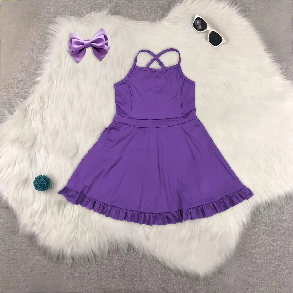 

Sibling Baby Girls 3 Colors Athletic Active Wear Knee Length Dresses