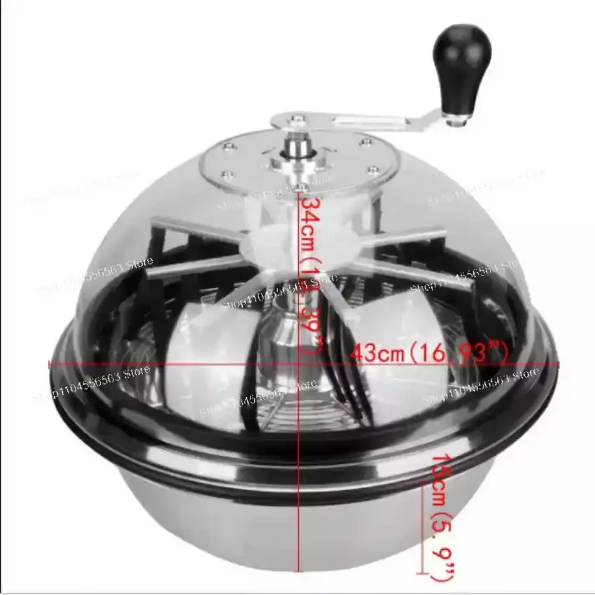 16/19/24 inch electric manual dual-purpose rotary leaf cutting bowl trimmer, plant vanilla flower trimmer