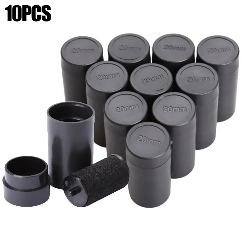 Mx5500 Ink Cartridges 10pcs Black 20mm Compatible Single Row Labeller Price Label Printer Refill Non-fading Ink Cartridge