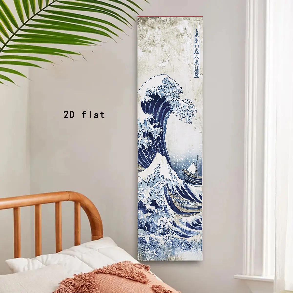 Japanese Style The Great Waves Art Tapestry Wall Decoration Ocean Scenery Aesthetic Tapestry Wall Hanging For Home Room Decor