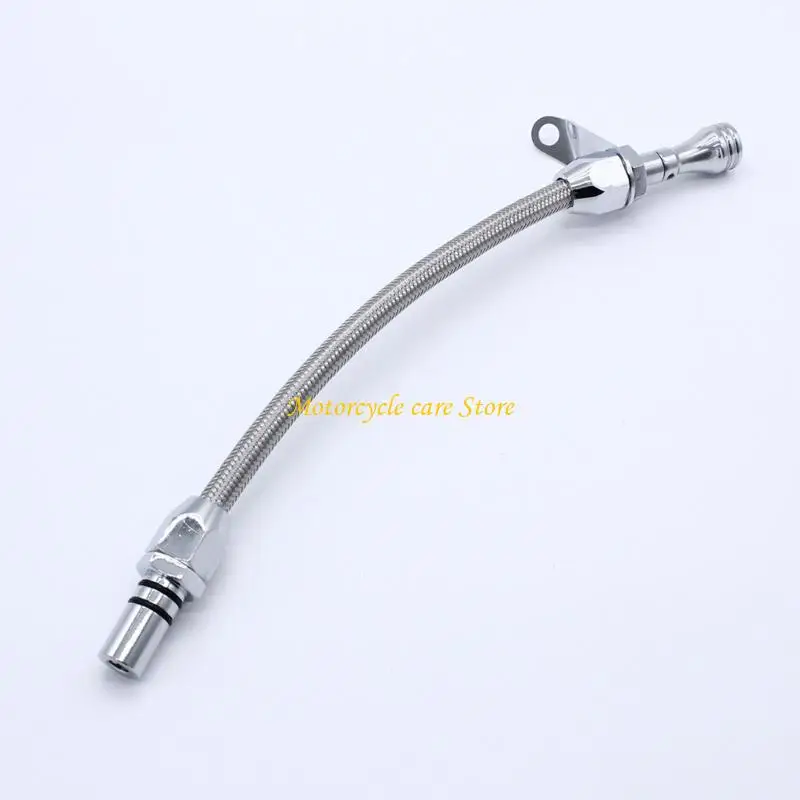 U75F Durable Transmission Dipstick Stainless Braided Flexible Dipstick Lightweight Corrosion Resistance for GM 700R4