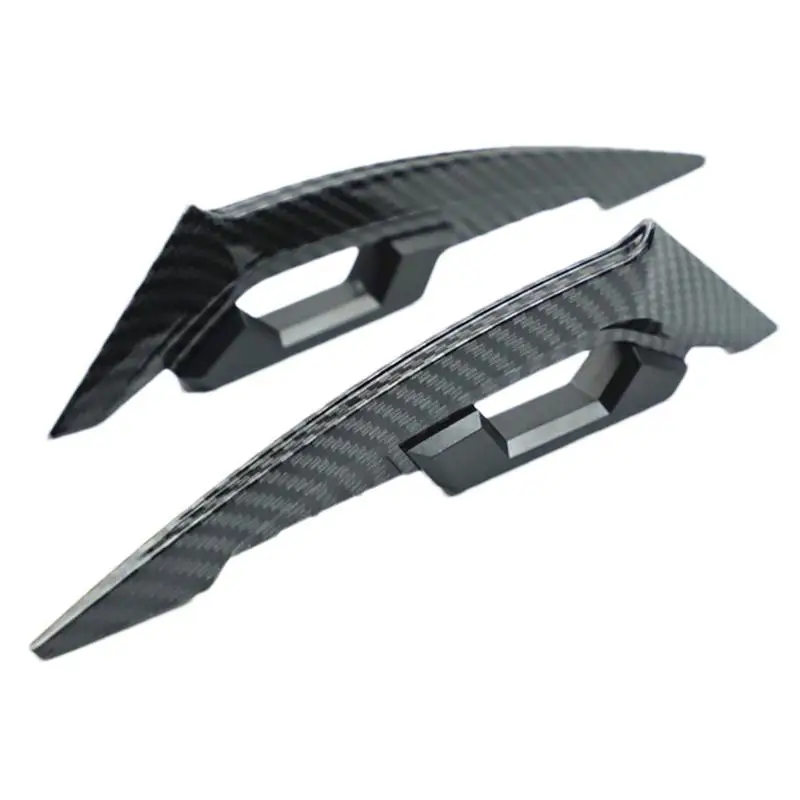 Motorcycle Wind Wing Aerodynamic Fairing Winglet Spoiler Front Fairing Aerodynamic Winglets Motorcycle Side Spoiler For Scooters