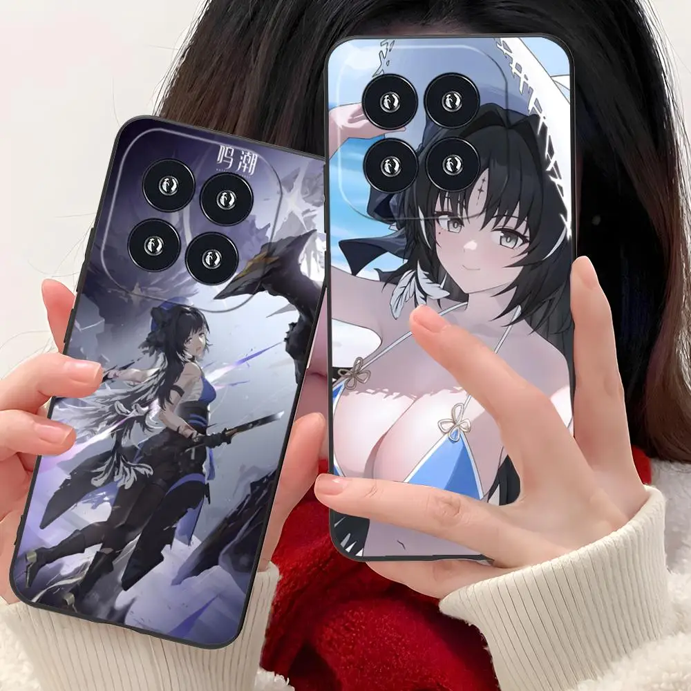 

Wuthering Waves Yangyang Phone Case for Xiaomi 15 14 13 12 Mi 11 T Ultra Lite Pro S X 5G Colour Printing Pretty Cover Smartphone