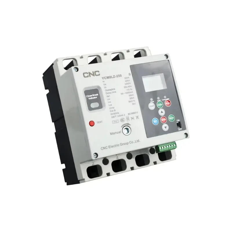 

YCM8LZ 3P+N AC 400A Automatic Reclosing MCCB with Overvoltage and Undervoltage Protection