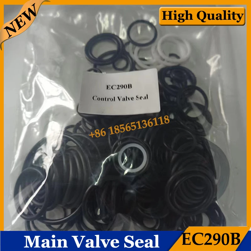 

EC210B EC240B EC290B Control Valve Seal Kit Repair Kit for Excavator Main Valve Oil Seal O-ring