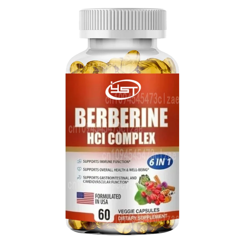 

Berberine Ceylon Cinnamon, Turmeric, Milk Thistle, Thistle, Black Pepper, Immune System Support Berberine Hydrochloride Capsules