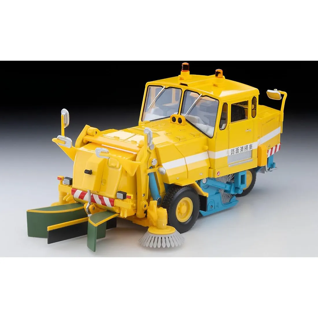 In Stock Original Tomica TLV LV-N370a Tokyu SW2Z2 Road Sweeper Yellow 1/64 Diecast Alloy Car Model Collectible Toy Gift