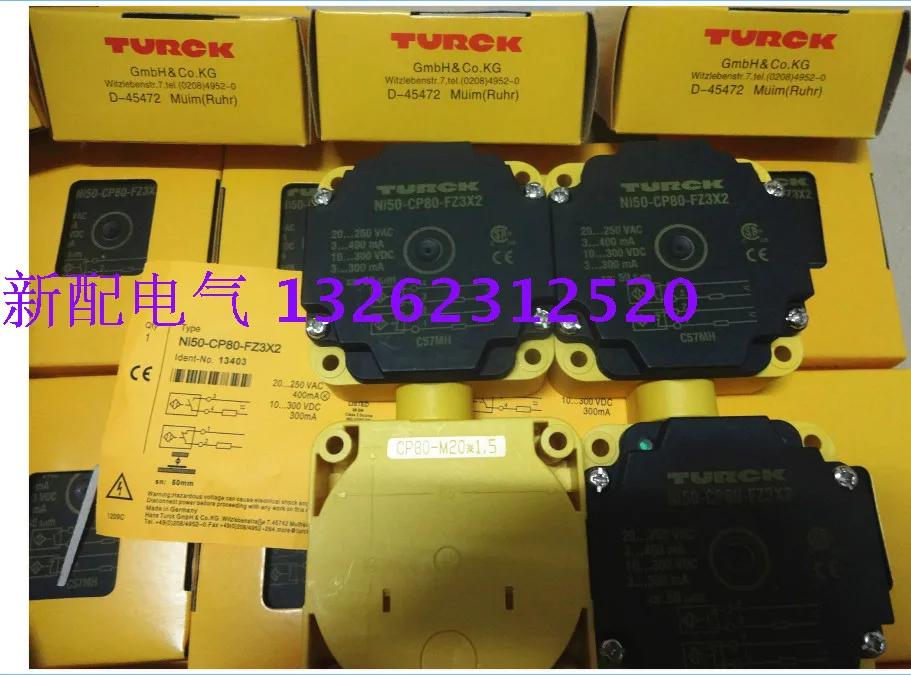 

NI50-CP80-FZ3X2 New High-Quality Proximity Switch Sensor