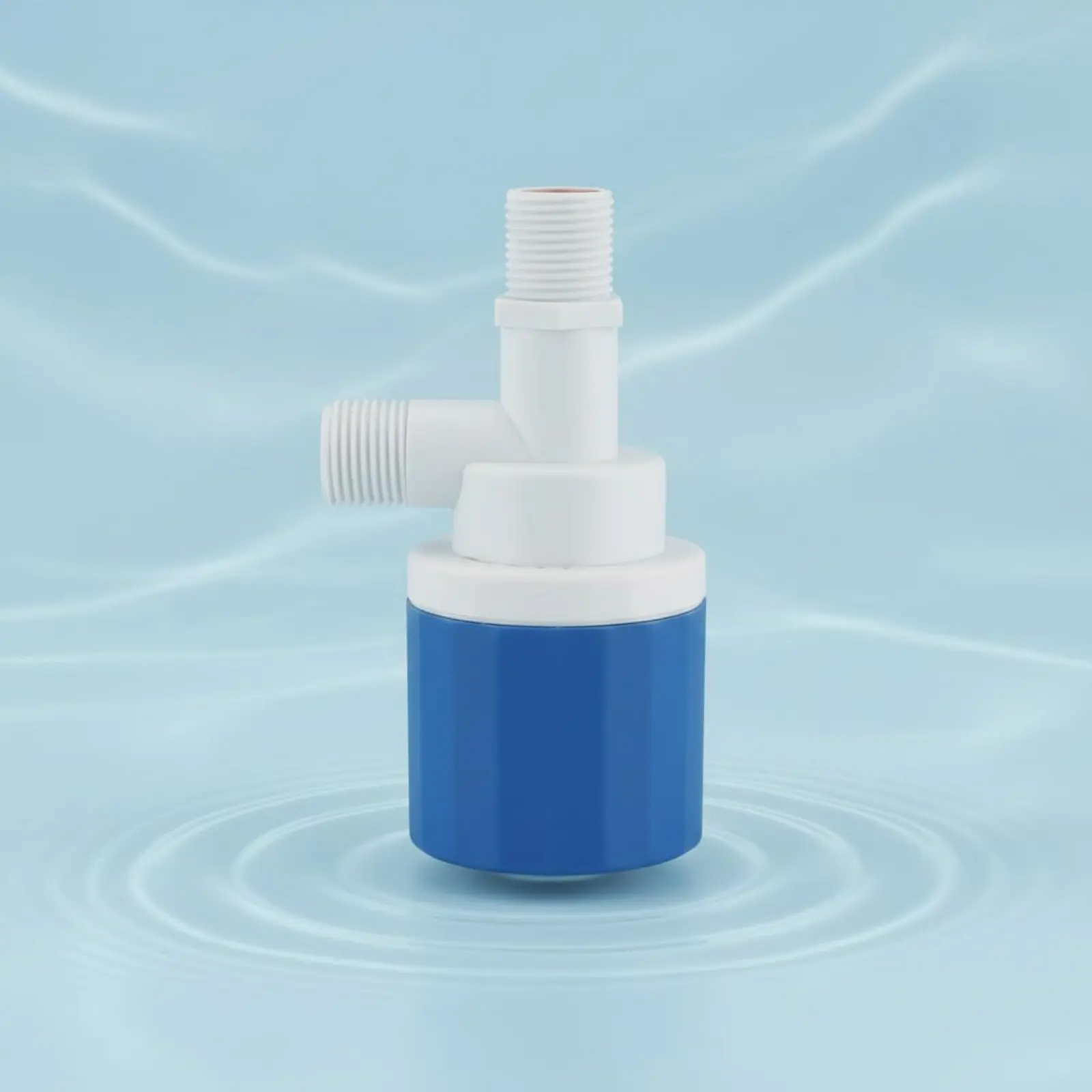 Automatic Water Level Control Valve No Power Needed Water Reservoir Buoyant Valve Easy to Install Leak-Proof for Cistern