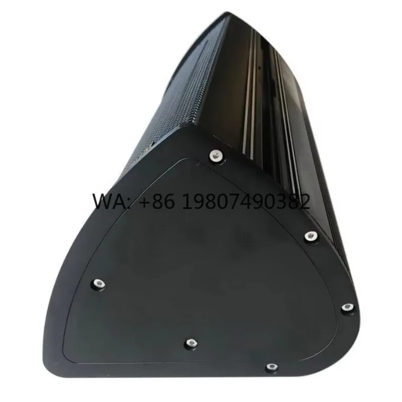 180W 2-Way Full Range Waterproof Metal Column Speaker Dual 4.5 Inch Passive Stage Professional Audio System