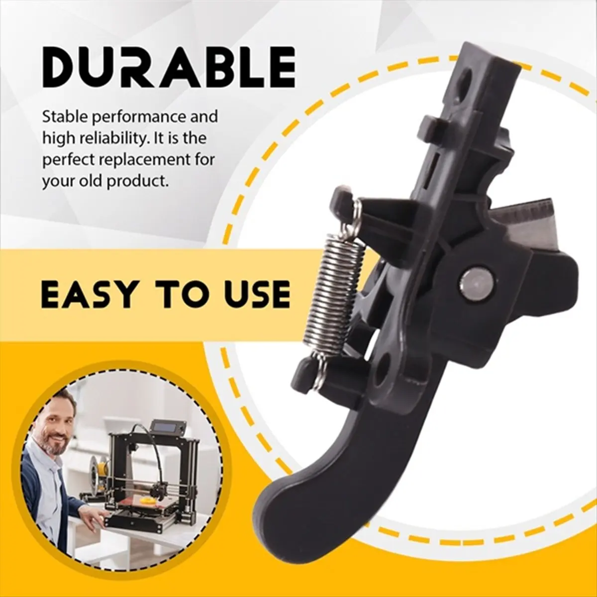 

(A75T) 2 шт. Ножи для резки филамента для 3D-принтеров Anycubic Kobra S1, сменные направляющие для Anycubic S1C Kobra S1, аксессуары для резаков