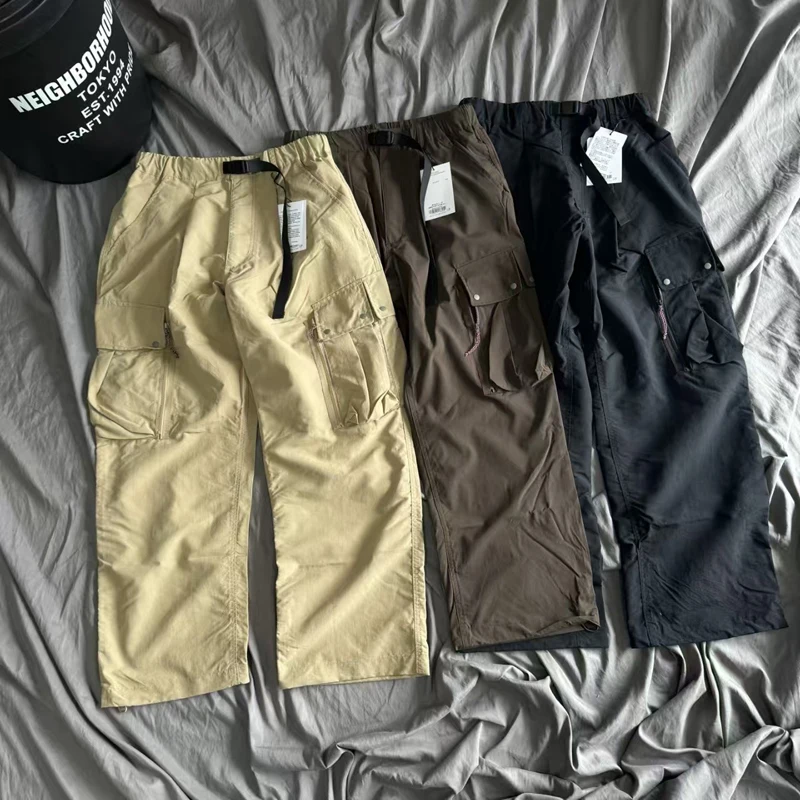 

2026 Nanga Multi Function Pocket Casual Cargo Pants Japan Men Women Flame Retardant Wear-resistant Camping Functional Trousers