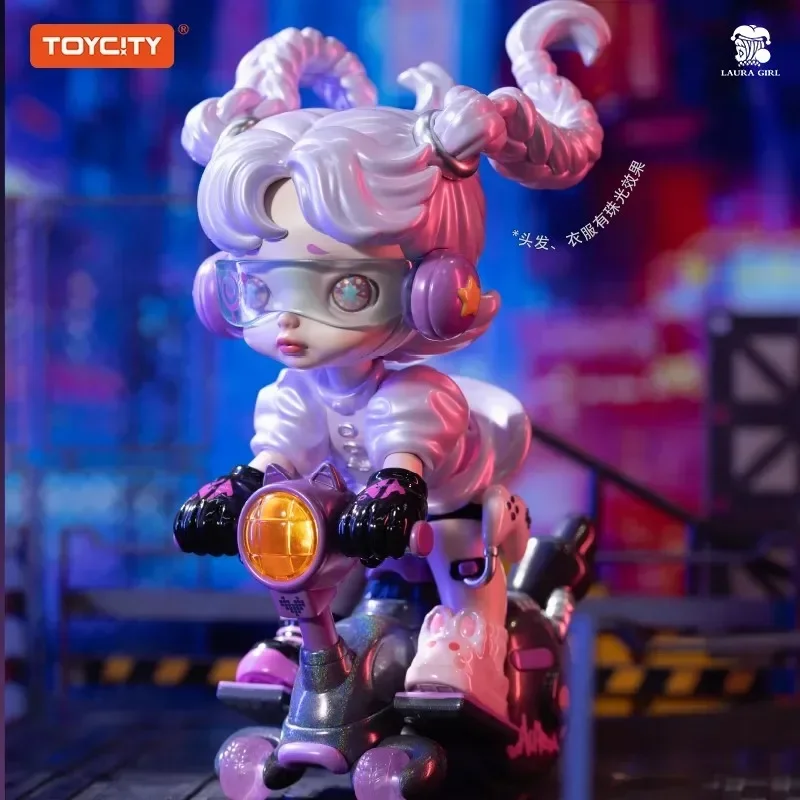 TOYCITY LAURA The Electro Girl 200% Limited Edition Toys Doll Cute Anime Figure Desktop Ornaments Gift Collection