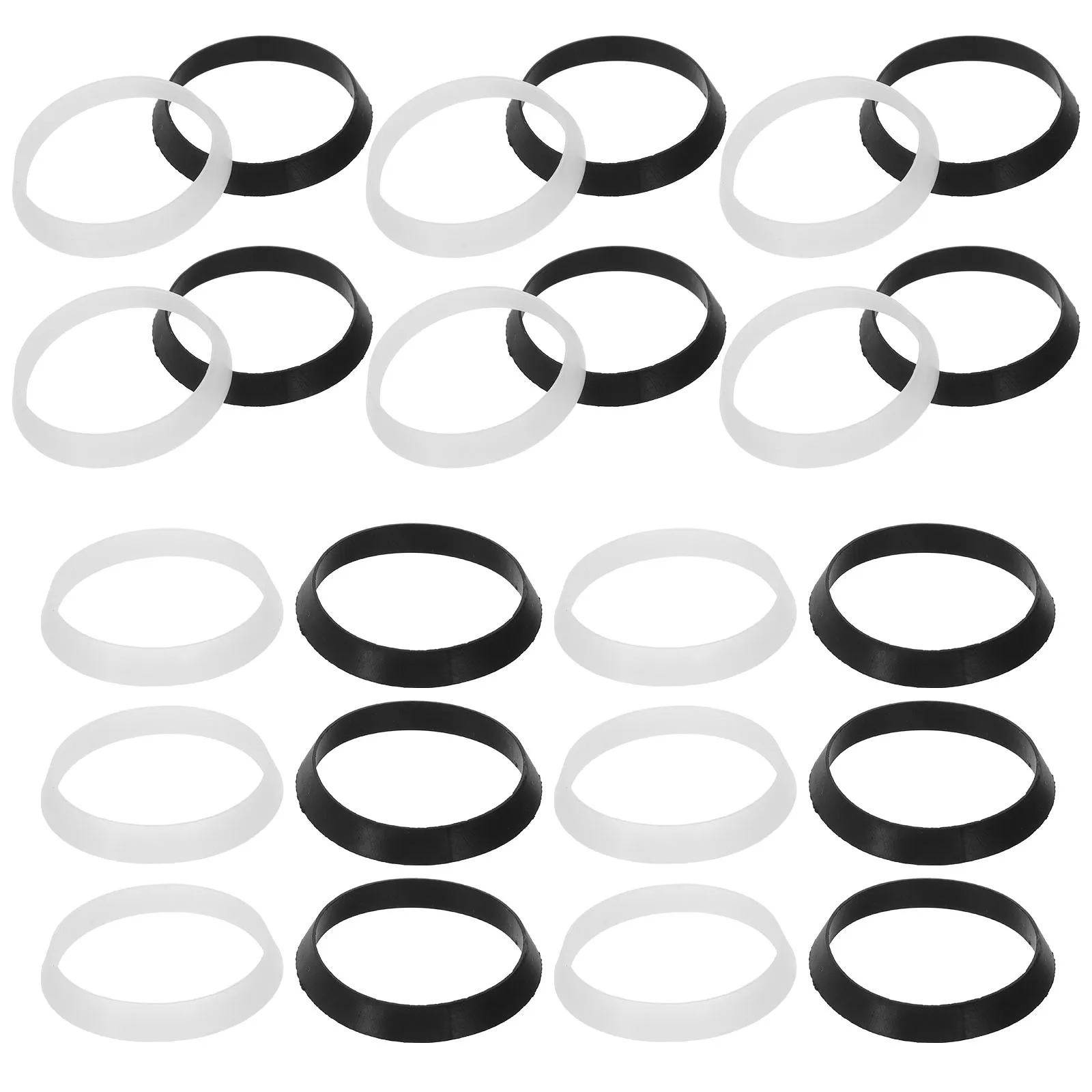 

24Pcs Water Sink Seal 38Mm Rubber Gasket Oil Resistant Kitchen Sink Drain Seal Leak Proof Plumbing Repair Drain Gasket