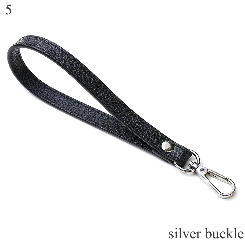 Bag Wrist Strap Soft Portable PU Leather Bag Strap Handles Adjustment Purse Handle For Handbag Belts Bag Accessories