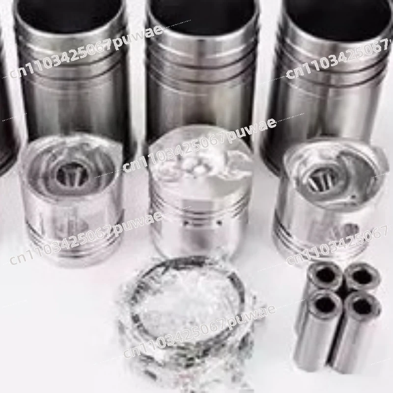 Forklift Parts New Chase Engine Cylinder Liner Assembly Six Matching C490 490B 4D27 4D35 A490
