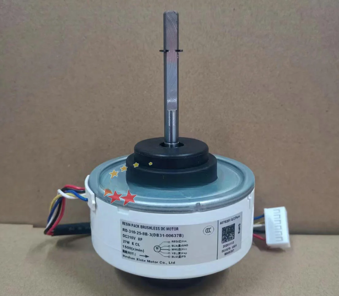 For New Samsung Air Conditioning DC Motor Fan RD-310-25-8B-3  RD-310-25-8B-3(AL) DB31-00636C DB31-00637B