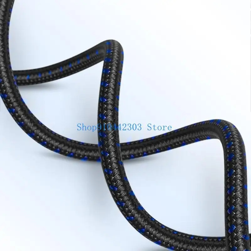 L4MD Upgraded  Cord TypeC to XL Cable Nylon Braided Cord Elastics Cable 5 Size fitting for Smartphones & Tablets
