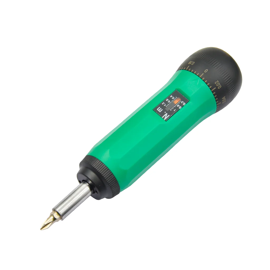 Economical Alloy Steel Preset Torque Screwdriver with 6% Accuracy 338g Weight 1-Year Warranty
