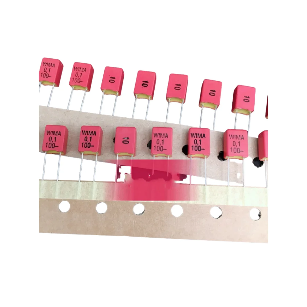 

10PCS/new German Weimar capacitor MKP 2 100V 0.1UF 100V 104 100NF foot distance 5mm